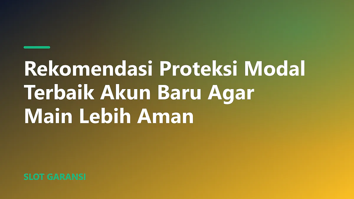 Ilustrasi ikon pelindung saldo untuk mencari proteksi modal terbaik akun baru